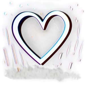 Heart Line Background PNG 06262024