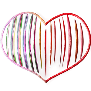 Heart Line Background PNG 06262024