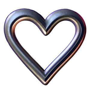 Heart Line Clipart Png 06262024 PNG image