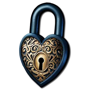 Heart Lock Tattoo Png 45 PNG image