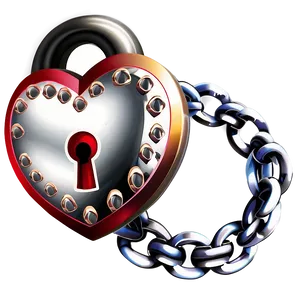 Heart Lock Tattoo Png 72 PNG image