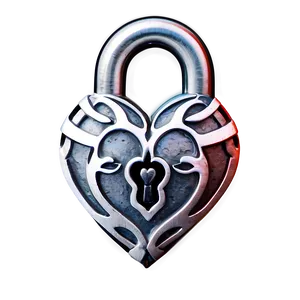 Heart Lock Tattoo Png 73 PNG image