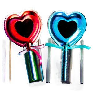 Heart Lollipop B PNG image