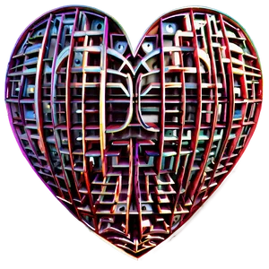 Heart Maze Puzzle PNG 87 PNG