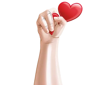 Heart On Sleeve Illustration PNG A
