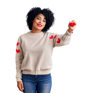Heart On Sleeve Illustration PNG D