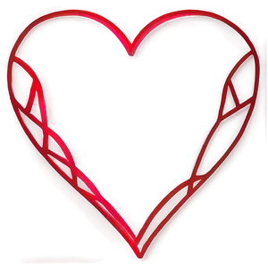 Heart Outline Clipart Png 06132024 PNG image