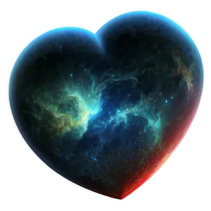 Heart Planet Universe PNG Imt PNG