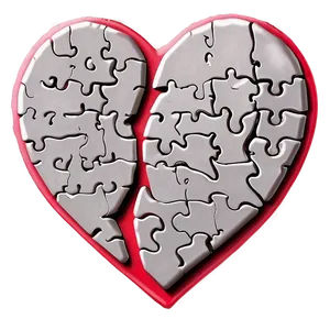 Heart Puzzle Piece Drawing PNG 99 PNG