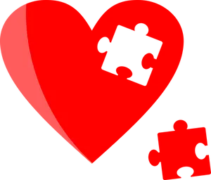 Heart Puzzle Piece Missing PNG image