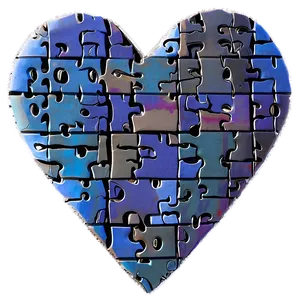 Heart Puzzle Piece Png Cqm PNG image