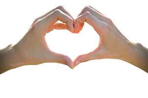 Heart Shape Hand Gesture Love Symbol