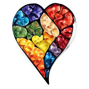 Heart-shaped Art Palette PNG Hcm PNG