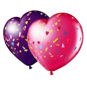 Heart Shaped Balloon Png 06212024 PNG image