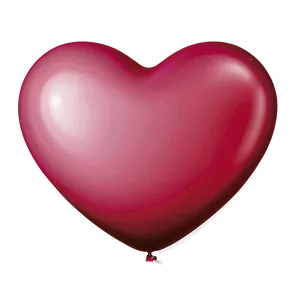 Heart Shaped Balloon Png Lhd PNG image