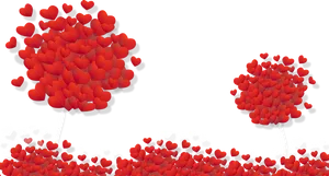 Heart Shaped Balloons Graphic