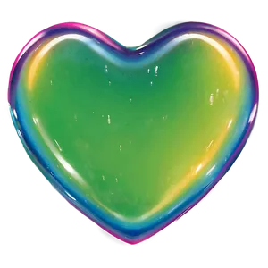 Heart Shaped Bubble PNG D