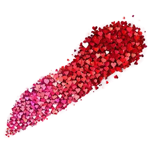Heart-shaped Glitter Line PNG 54 PNG