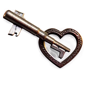 Heart Shaped Keys PNG Lfm10