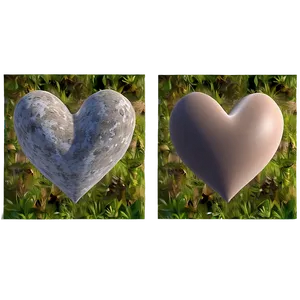 Heart Shaped Landscape PNG 98