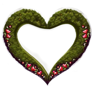 Heart Shaped Landscape PNG Jdo55