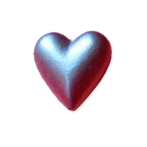 Heart Shaped Nose Stud Png Ndn62 PNG image