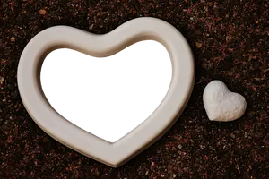 Heart Shaped Objectson Granules
