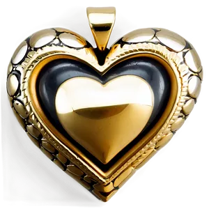 Heart Shaped Pendant Png 06282024 PNG image