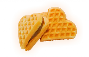 Heart Shaped Waffles