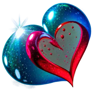 Heart Sparkle Effect PNG 06122024 PNG