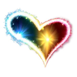 Heart Sparkle Effect PNG Uhv72 PNG