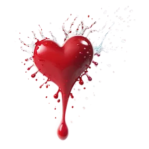 Heart Splash Transparent PNG 97 PNG