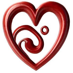 Heart Swirl PNG Ocv83