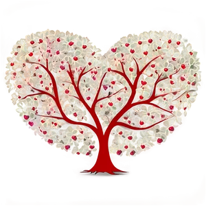 Heart Tree Design PNG Vcc PNG