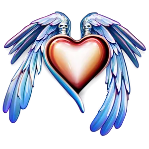 Heart Vector With Wings PNG 67 PNG