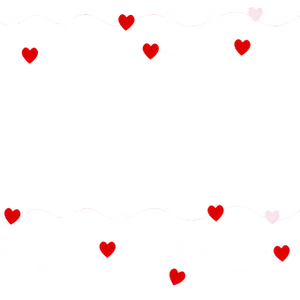 Heart Wave Pattern Black Background PNG image