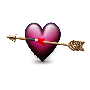 Heart With Arrow Emoji Png Design Uio98 PNG image