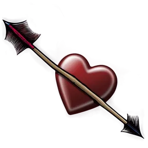 Heart With Arrow PNG A