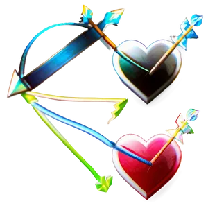 Heart With Arrow PNG B