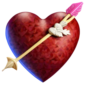 Heart With Arrow PNG C