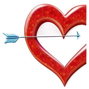 Heart With Arrow PNG D