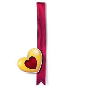 Heart With Banner Emoji PNG Artwork 05042024 PNG