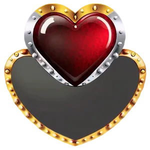 Heart With Banner Emoji PNG Artwork 98 PNG