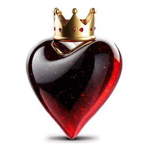Heart With Crown PNG A