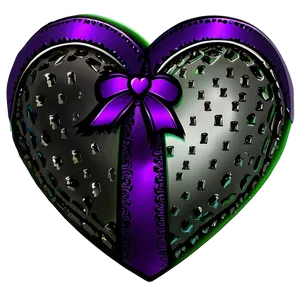Heart With Ribbon Artwork PNG Occ80