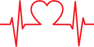 Heartbeat Electrocardiogram Graphic