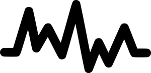 Heartbeat Line Graphic PNG image