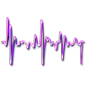 Heartbeat Line Wave Png Xqw PNG image