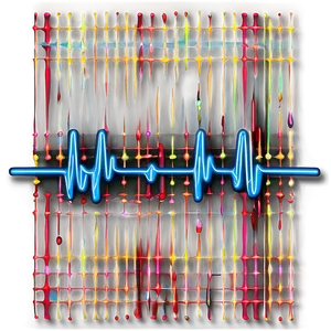 Heartbeat Line With Crosshatch Texture Png Igo61 PNG image