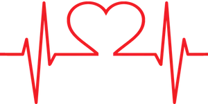 Heartbeat Love Concept